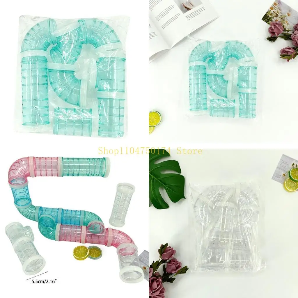 TUBO DEL TUBO HAMSTERS TUJE TUMA 8 PCS TUBO ESCERCIO Túnel bricolaje para pequeños erizos en venta superior Venta