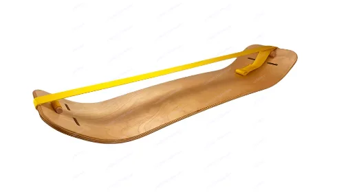 

Pilates balance board, wooden yoga board, ski yoga training balance board, double warping board