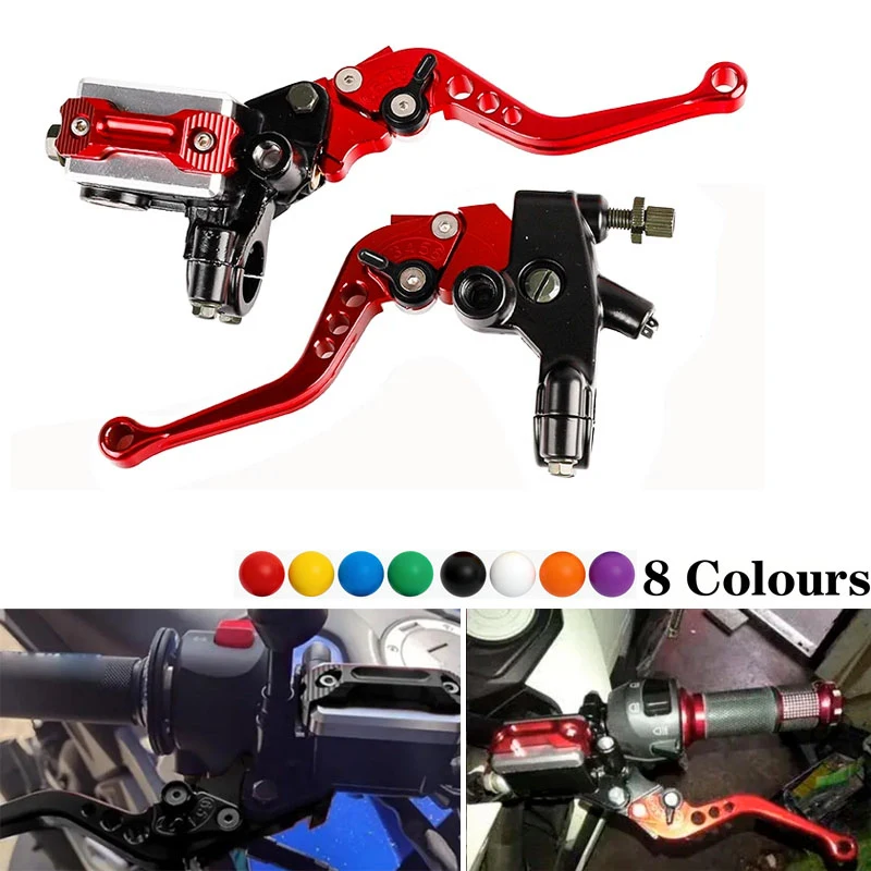 

Universal Motorcycle Parts 7/8 22mm Hydraulic Brake Clutch Master Cylinder Pump Lever Handlebar Anti-rust Durable Accessories