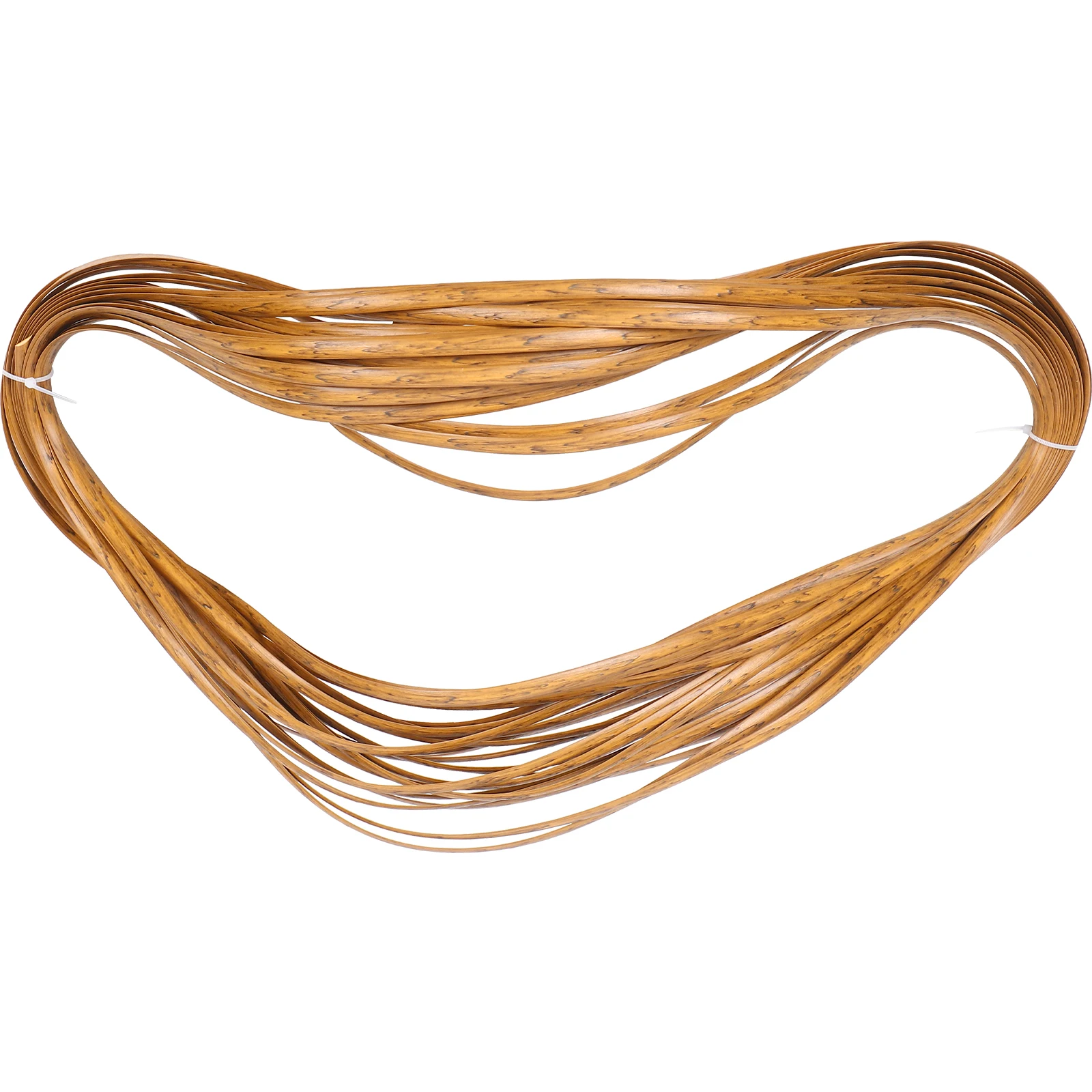 

1 Roll Flat Spline Plastic Rattan for Mat DIY Repair Chair Table Weaving Craft Home Decoration Pe Wicker Material