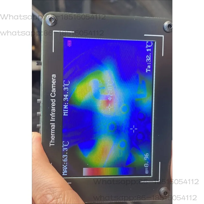 OV2640 MLX90640 Infrared Thermal Imager Heat Source Detection Electronic Maintenance Thermal Imaging Pipeline Leak Detection