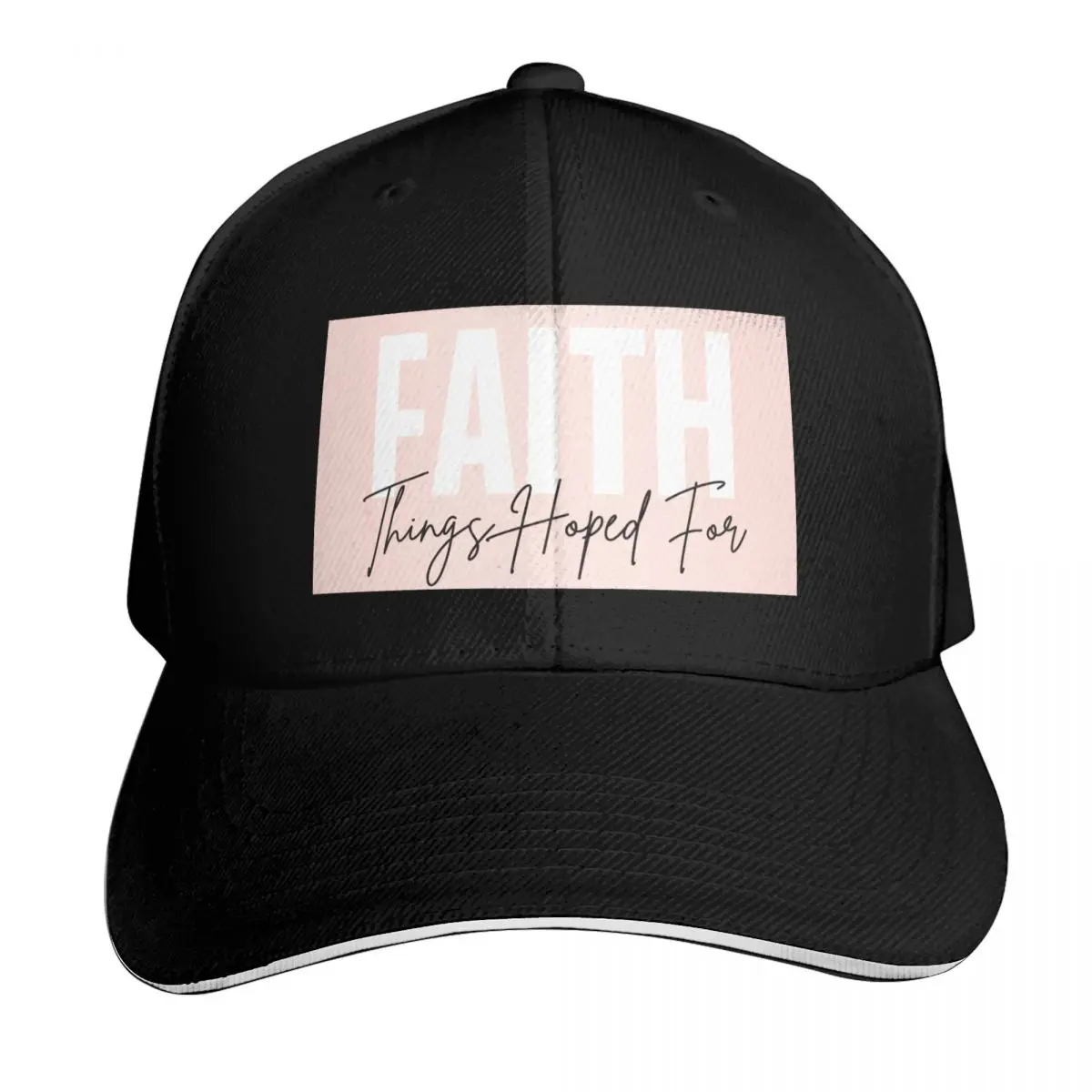 Things Hoped For Baseball Cap Streetwear Hip Hop Trendy Vintage Retro Embroidered Lightweight Packable