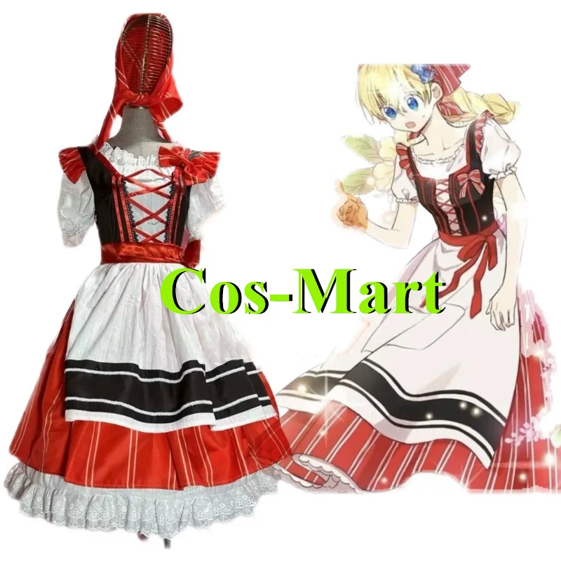 

Cos-Mart аниме Who Made Me A Princess Siya косплей костюм великолепное милое платье Алисы вечерние ролевые игры одежда на заказ