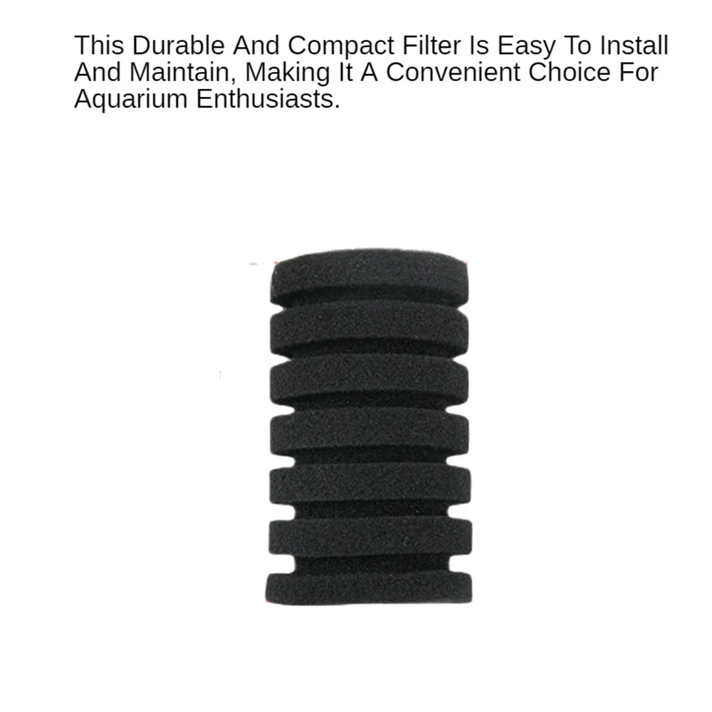 Aquarium Filter Easy To Install High Quality Double Ended Design Top Filter Popular Choice Compact Aquarium Water Filter Black