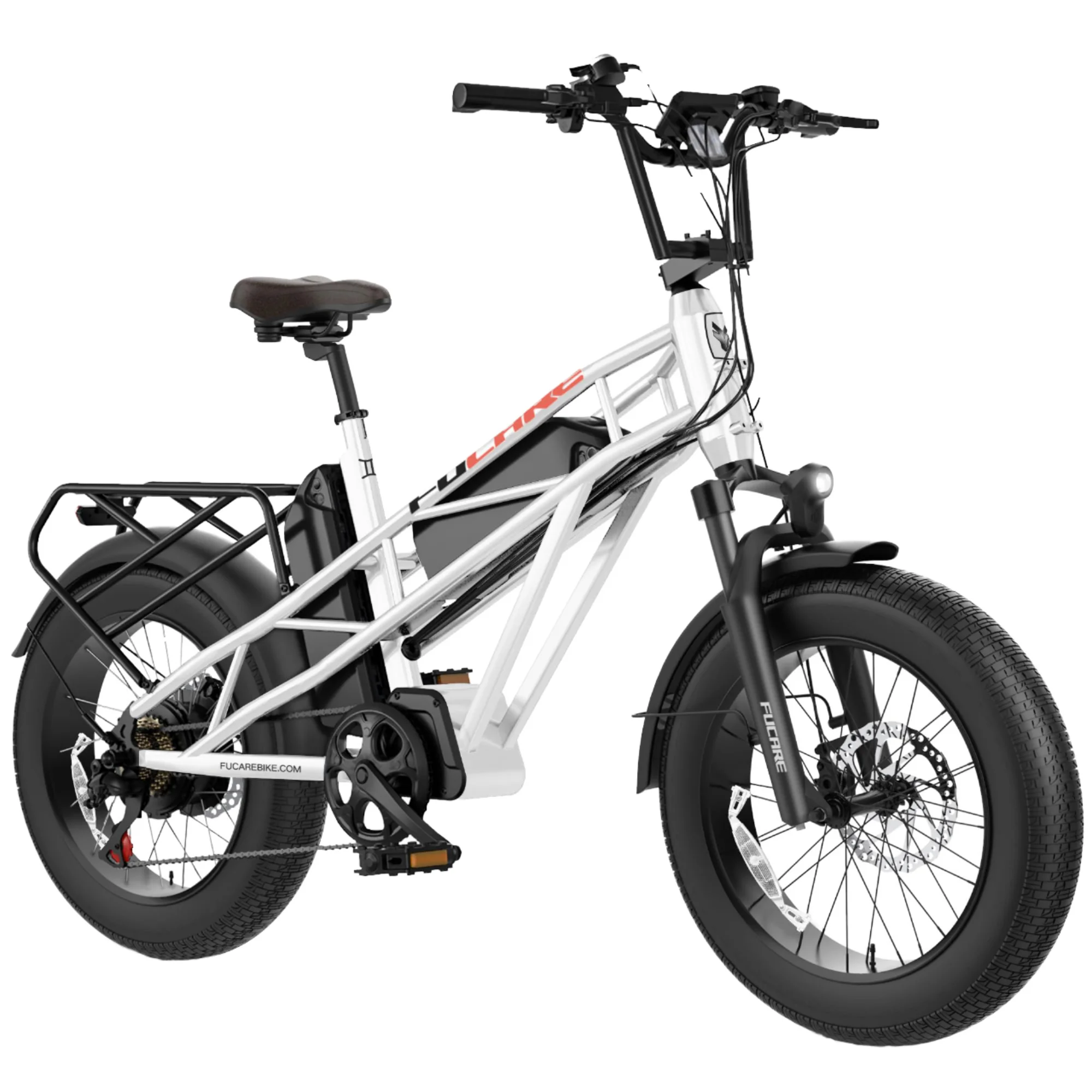 *forUS Local Stock Certification 1200W Lithium Battery 120 Miles Long Range 20-Inch Fat-Tire Aluminum Alloy Electric Bike