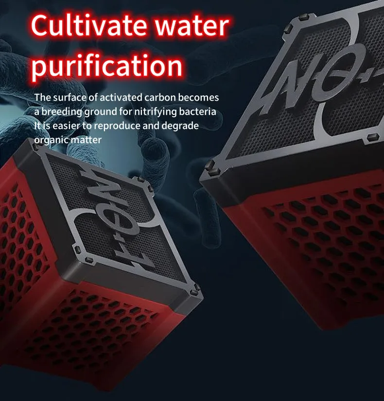 Fish Tank Magic Box Eco Filter Water Cube Aquarium New Filtration Material Rapid Water Purification Contains Activated Carbon