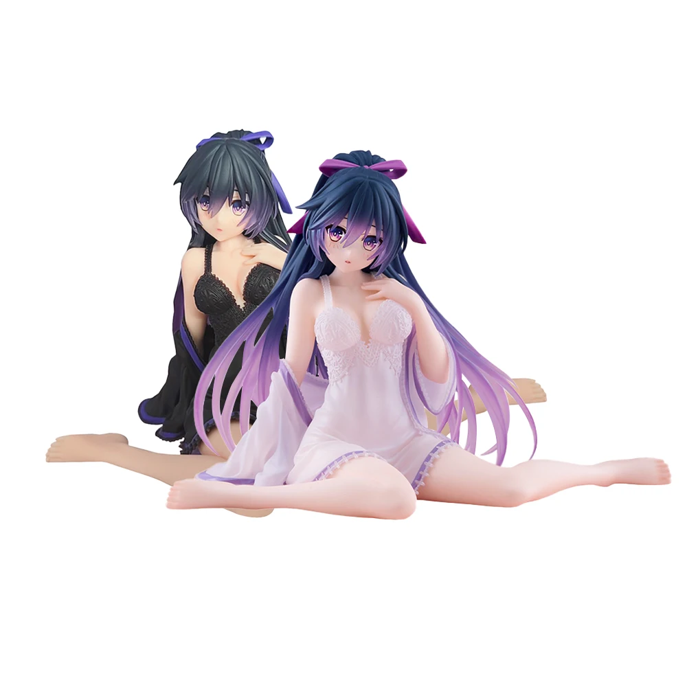 

Anime figure Yatogami Tohka Pajamas sitting action figures Yatogami Tohka figurine PVC Model Toys Adult Collection Statue Gifts