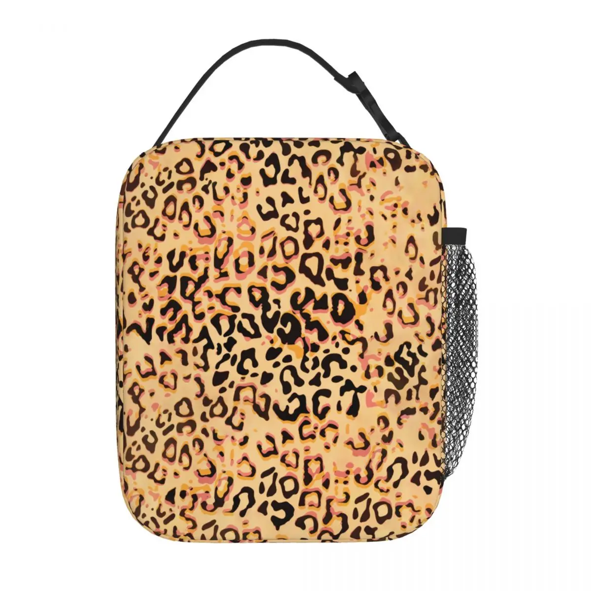 Bestselling Leopard Print Military Style Lightweight Lunch Bag Balanced Diet Pack Insulated Snack Tote