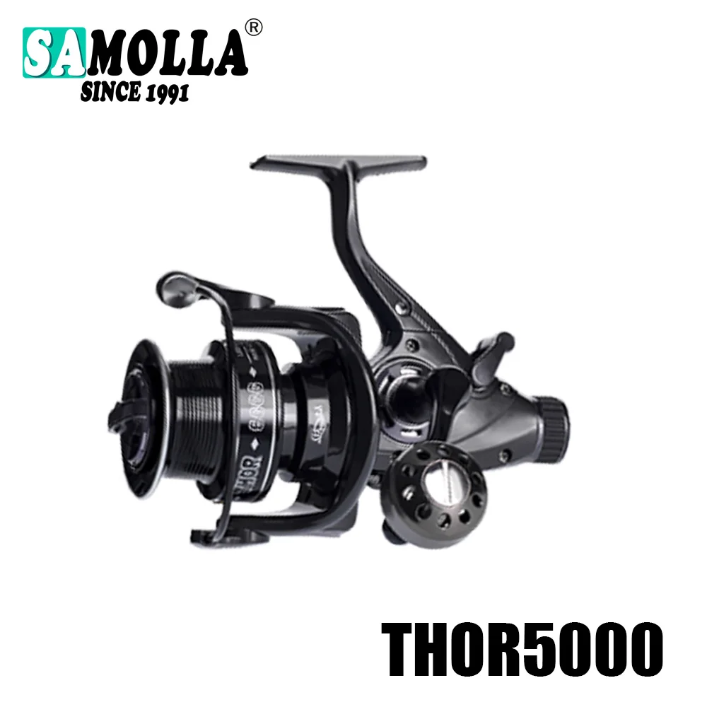 Neue Karpfen Angelrolle Spinnrollen Max Double Drag 27 kg 12 + 1BB Carretilha De Pesca Accesorios Mar Peche En Mer Salz/Süßwasser