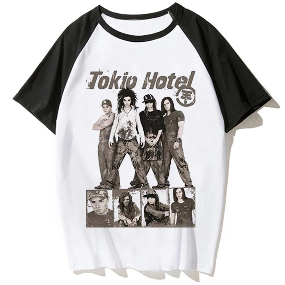 

Tokio Hotel tshirt women manga anime streetwear Tee female funny harajuku clothes