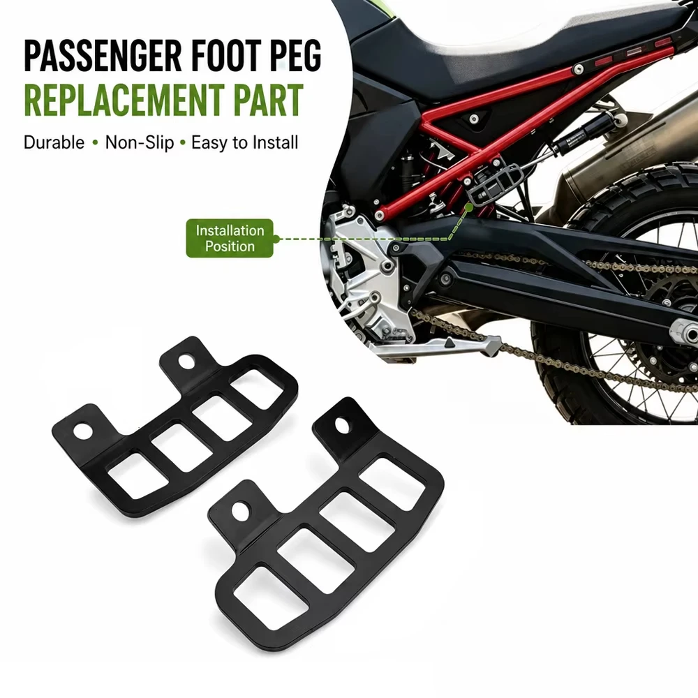 Motorcycle Luggage Rack Side Mounting Tie Down Bracket FOR BMW F900GS /ADV F 900 GS 2024-2026 Passenger Pedal Replacement