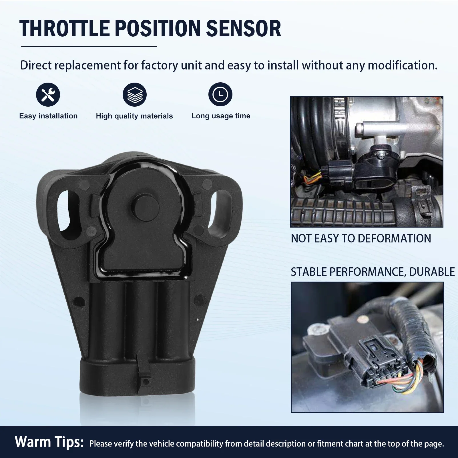 

200-1044 17110830 TPS датчик положения дроссельной заслонки для Camaro Corvette Cavalier Celebrity Cimarron Cutlass Ciera 17069537 17111606