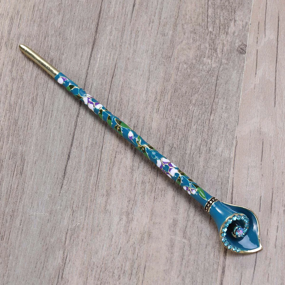 

Vintage Colored Drawing Hair Chopsticks Hair Decor Hairpin Hair Clip Hair Stick (Multi Color) women hairpin