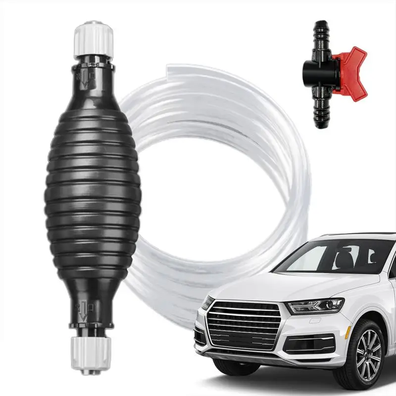 

Syphon Hand Pump With Good Sealing Portable Manual Pump High-Temperature Car Fuel Tank Sucker Accessories for vehicles trucks