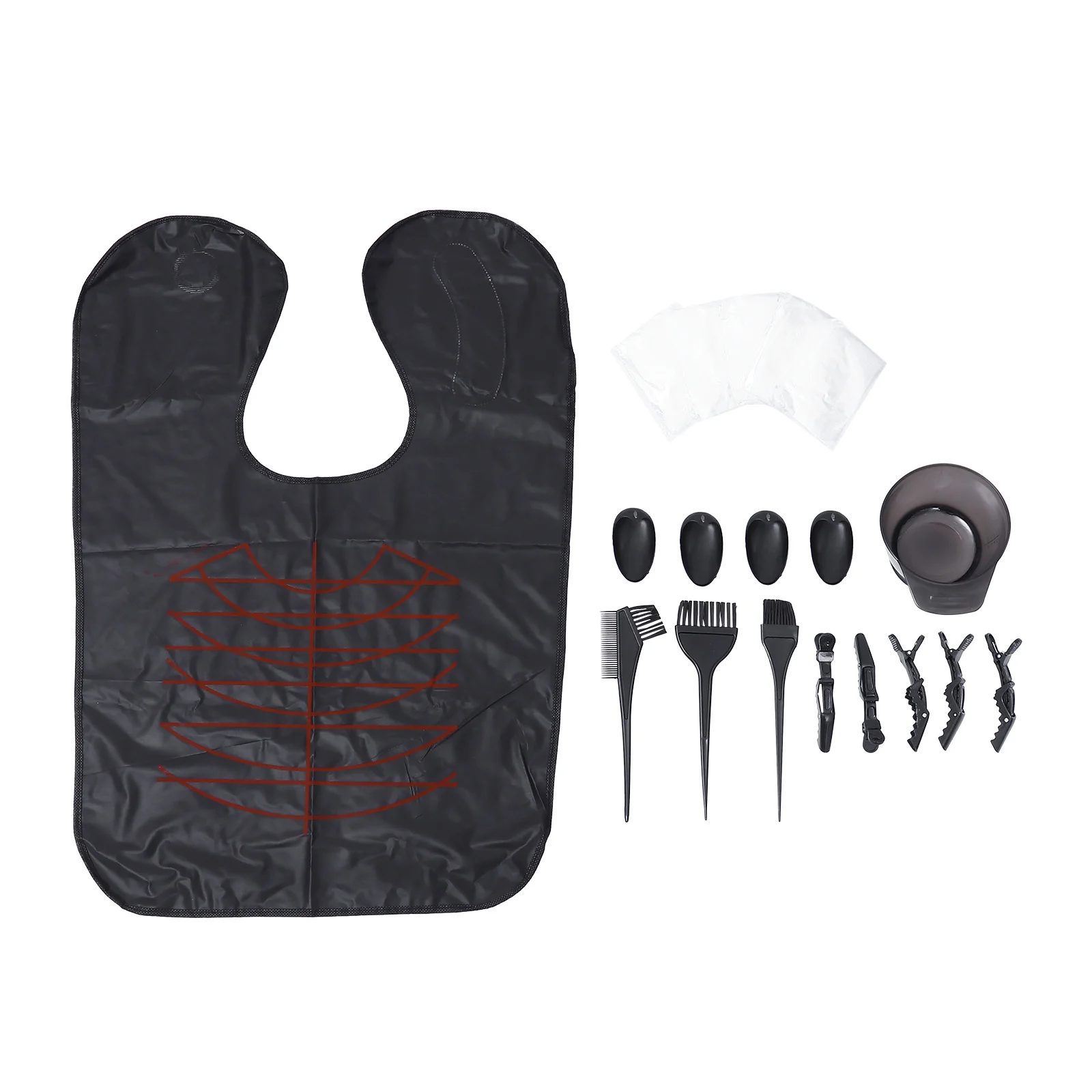 32 قطعة من أدوات صبغ الشعر مجموعة عالية الجودة لبرز الألوان الدائمة وملمس الجذر مثالية لصالونات التجميل أو العناية الشخصية بالشعر #6