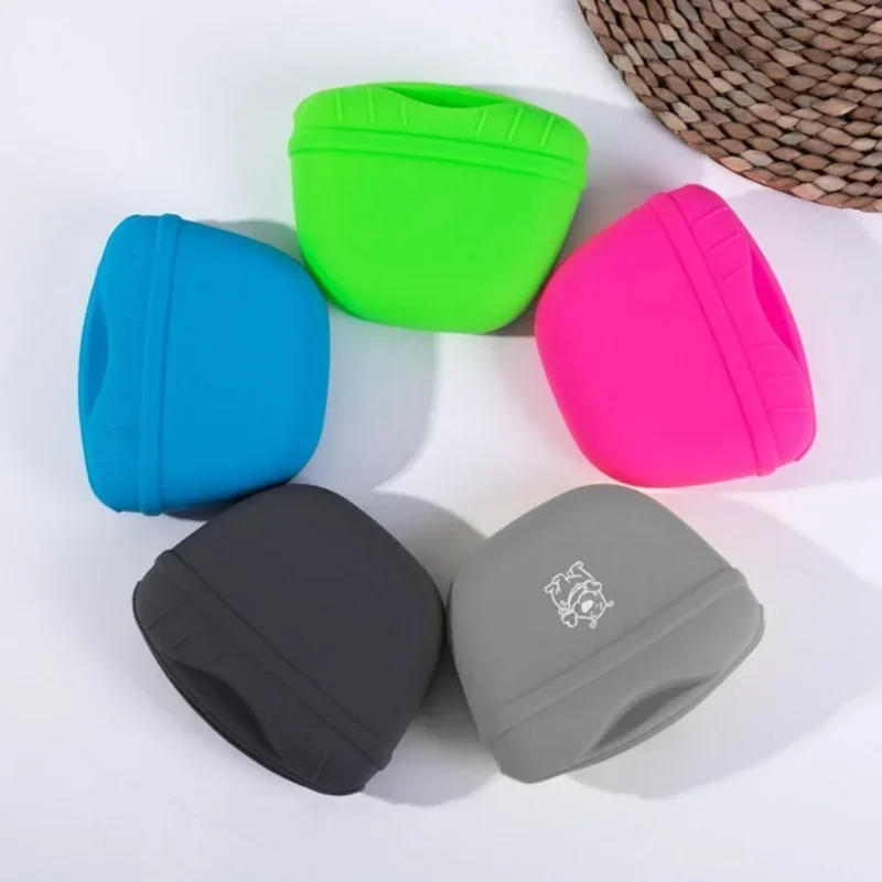 

Silicone Dogs Treat Pouch Pet Training Waist Bag Dog Walking Bag Obedience Agility Outdoor Feed Storage Food Reward Waist Bags