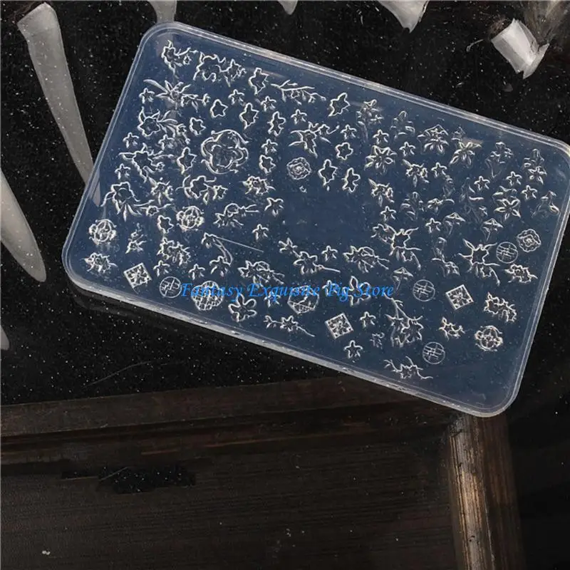 

Silicone Art Mold Accessory Molds Flower Themed Decorative Molds