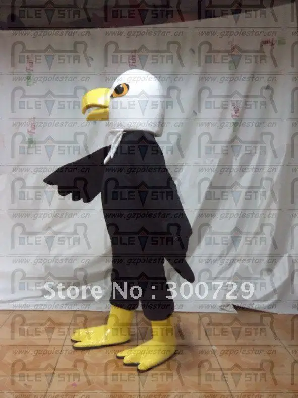 New Adult Black Eagle Bird Mascot Costume Halloween Christmas Dress Full Body Props Outfit Mascot Costume