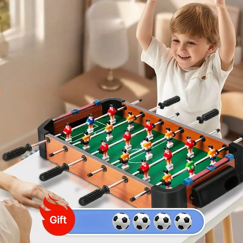 Football Table Games Foosball Table Soccer Tables Party Board Mini Desktop Foosball Interactive Family Party Game Toy for Kids