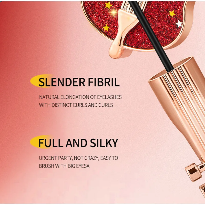 มาสคาร่าสีดำมาสคาร่ากันน้ำยาวธรรมชาติมาสคาร่ากันรอยเปื้อนติดทนนานไพรเมอร์จัดแต่งทรงผมสำหรับขนตาแต่งหน้าตา