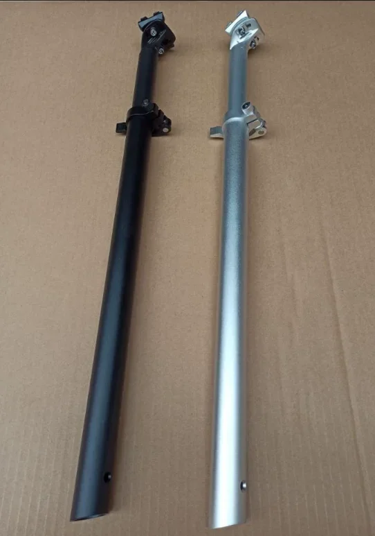 1 Stück HQ Brandneue ausziehbare Sattelstütze, verstellbare Sattelstütze, 500–750 mm, 33,9 mm, Aluminium, 690 Gramm, für DAHON Faltrad 412 P8 – Detail 1