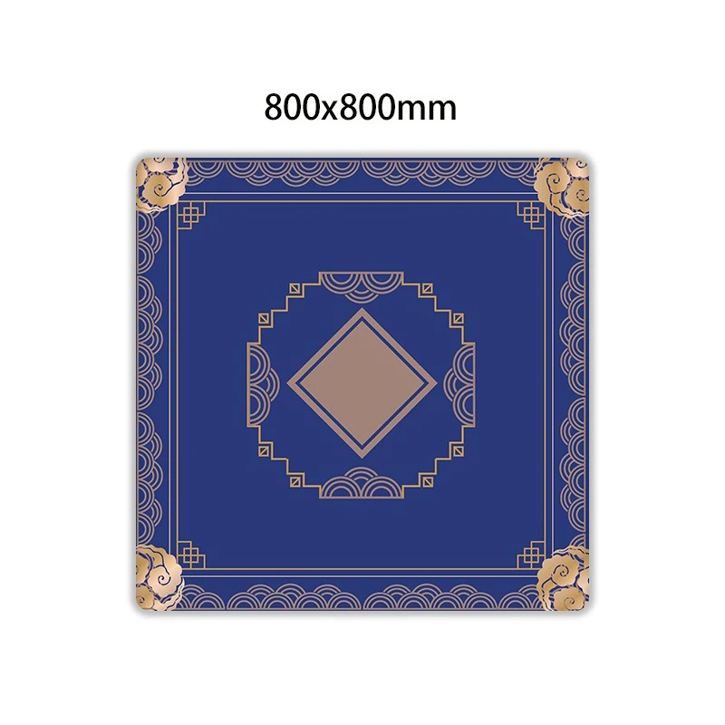 80cm High Quality Square 3MM Thickness Mahjong Rubber Table Mat Club Game Rubber Mat Party Entertainment Accessories