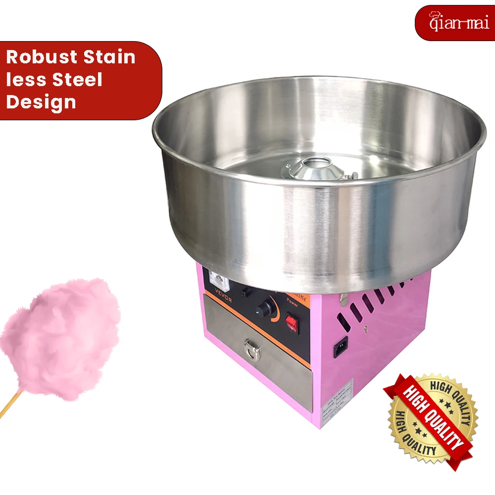 High Quality User Friendly Quick start Marshmallow cotton candy mini Commercial Household Magic Machine