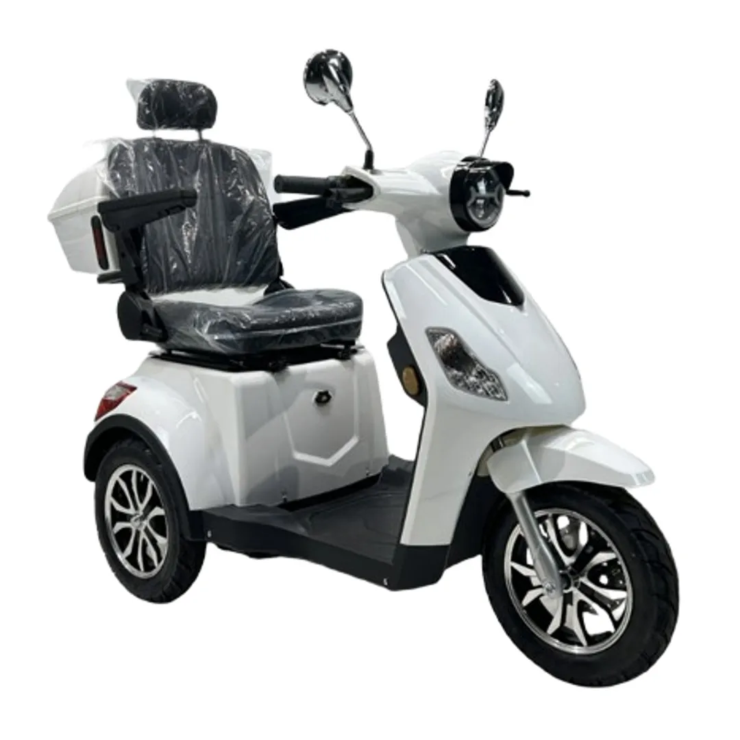 Modification New Design3 Wheels Model Gecko-L China Long Range Moped Scooter Max Speed 25km/h  Mobility Electric Scooter for Adu