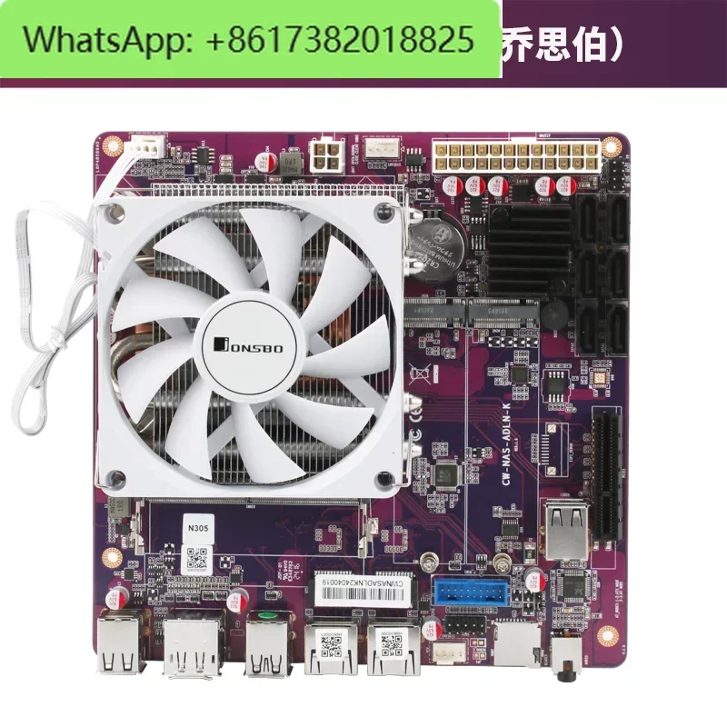 N100/N305 DDR5 M2 6 * Scheda principale NAS con slot SATA PCIE