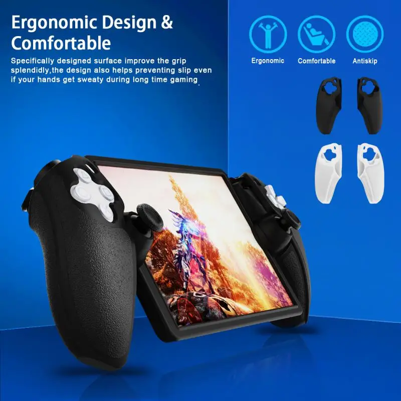 

For PS5 Portal Game Console Split Silicone Cover PS5 New Game Handheld Protection Soft Rubber Cover Dropshipping