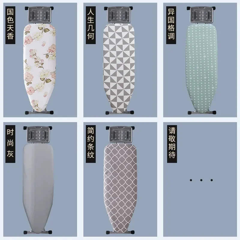 for Commercial Ironing Board Household Vertical Folding Ironing Rack Large Clothes Ironing Table with Cloth
