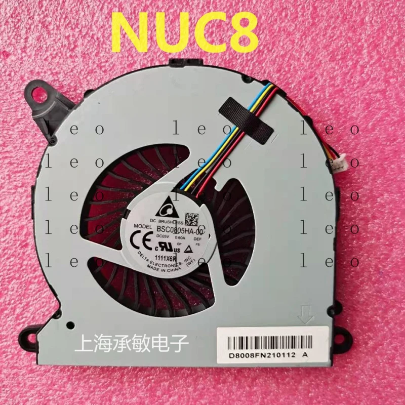 for Intel/Intel Pluto Frost Canyon NUC8 10 I3/I5/I7 Mini PC CPU Cooling Fan