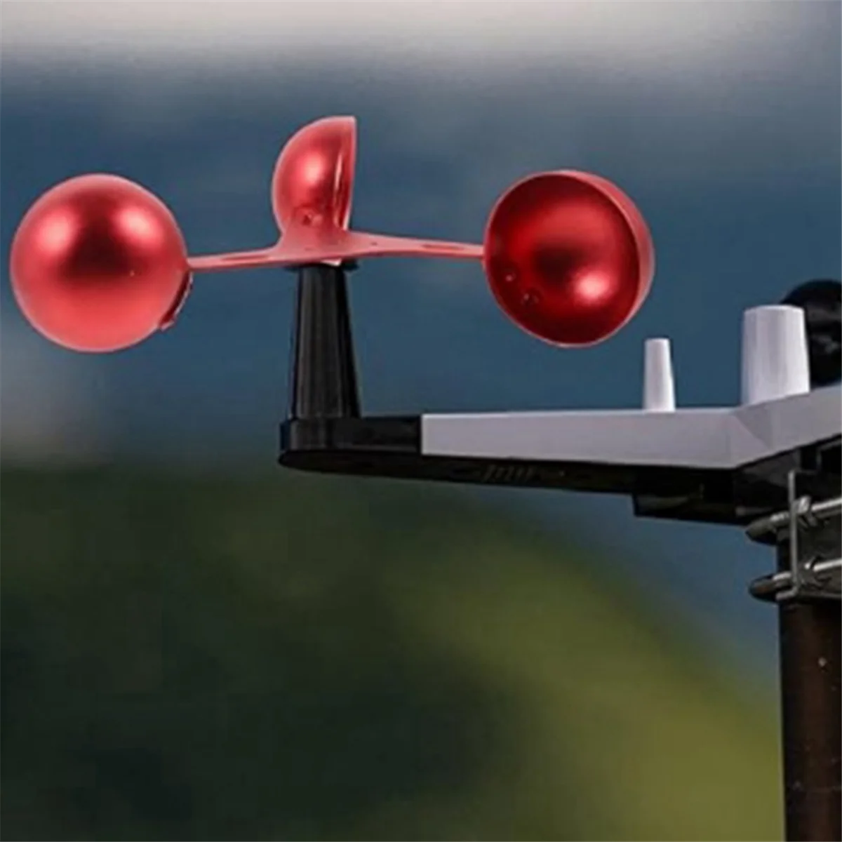 Anemometer Wind Speed Output Anemometer Anemometer Aluminum Alloy Wind Speed Calculator with Three-Cup Type Anemometer SSQ