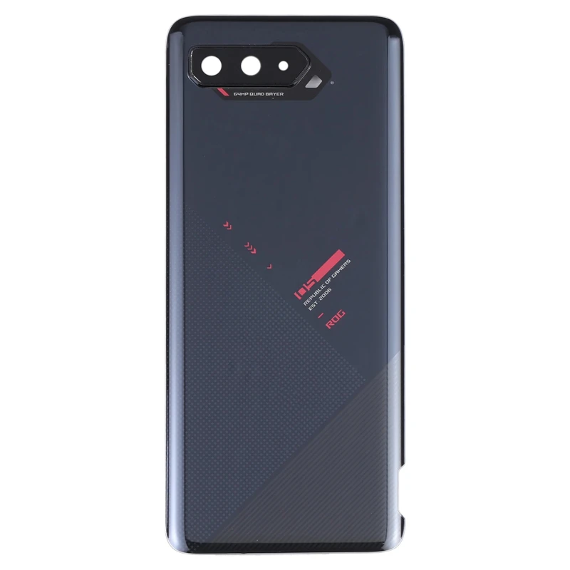 Backcover For Asus ROG Phone 5 Rear Housing Door ZS673KS Back Battery Glass Cover with Adhesive Replacement Repair Parts