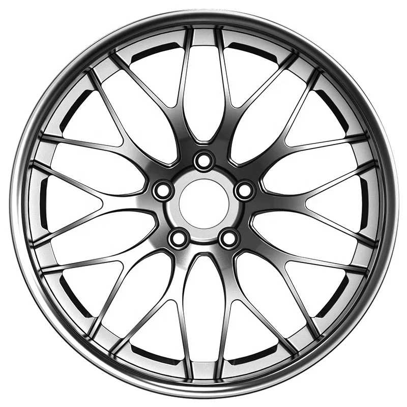 2 Piece Custom Forged Monoblock Wheel 5x112 6061-T6 Aluminum Forged Alloy Car Wheel Rim