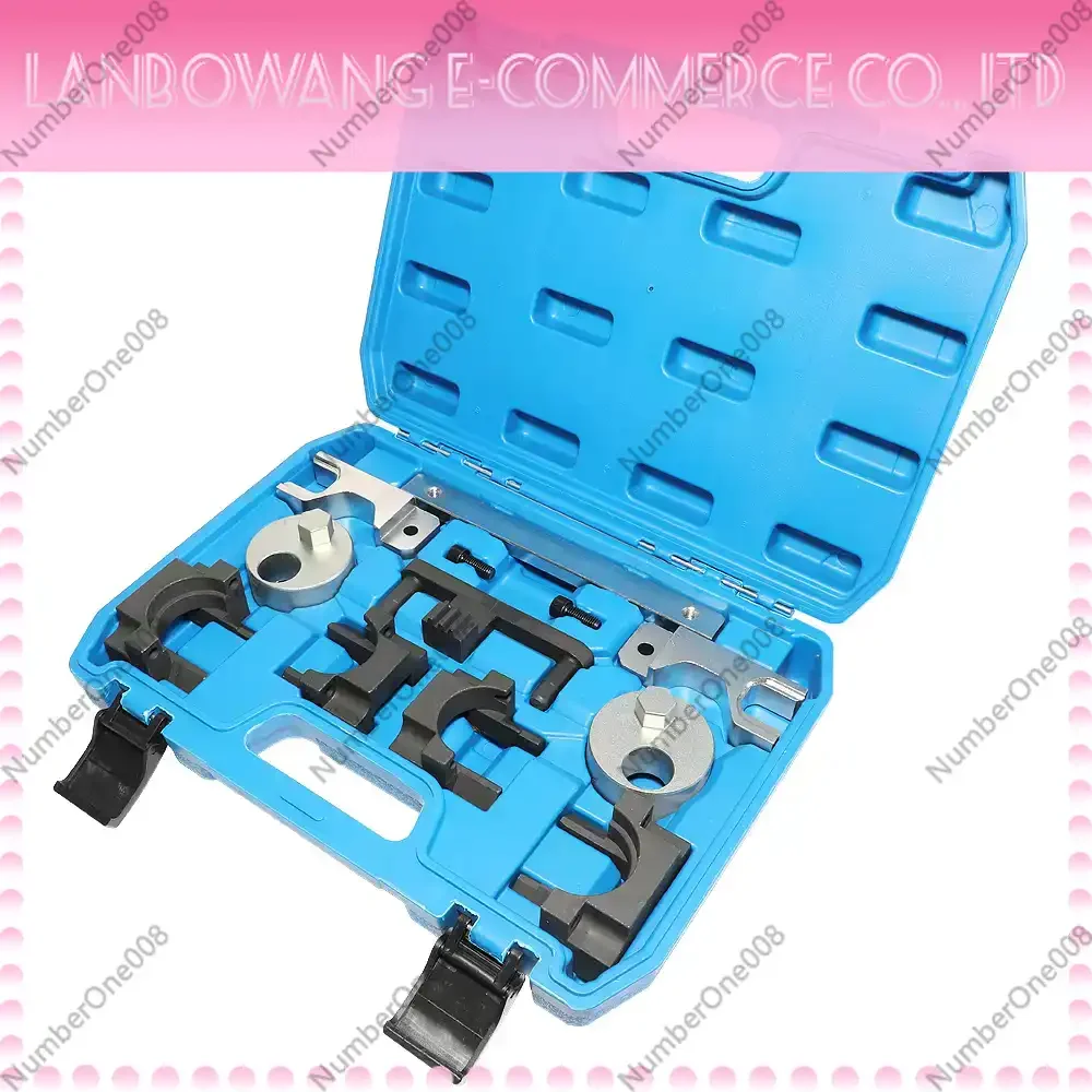 Camshaft Holding Locking Tool Timing Kit Crankshaft Rotating Tool for Mercedes Benz OM651 Engine 1.8 2.0D 2.2D 2.5D