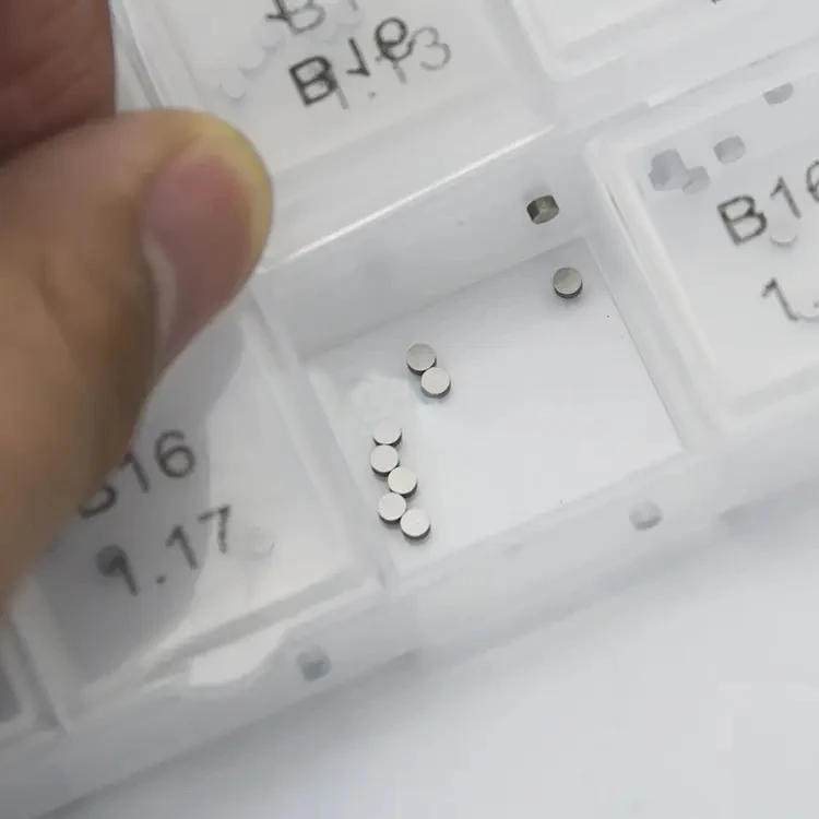 

50 шт./лот B16 калибровка топливной форсунки, регулировочная прокладка дизельного двигателя, регулировочные шайбы Common Rail, прокладки