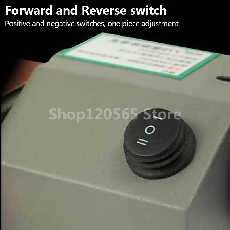 110 V/220 V Mini ponceuse à bande ponçage électrique polissage rectifieuse 775/795 moteur vitesse continue outil de meulage multifonction