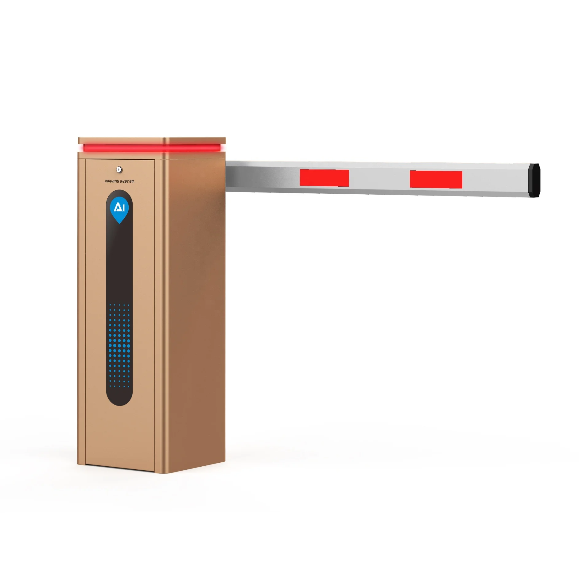 

Wholesale Factory Price Security Automatic Parking DC24V Brushless Motor Road Traffic Boom Barrier Gate with 3-6m Telescopic Arm