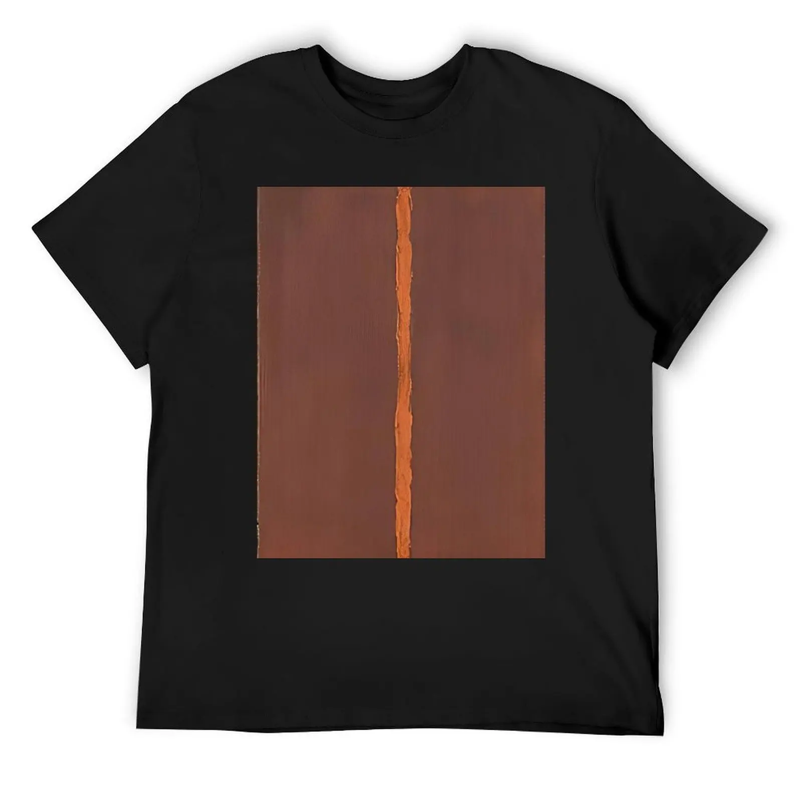 Barnett Newman - onement 1948 T-Shirt graphics plain tops customs mens graphic t-shirts