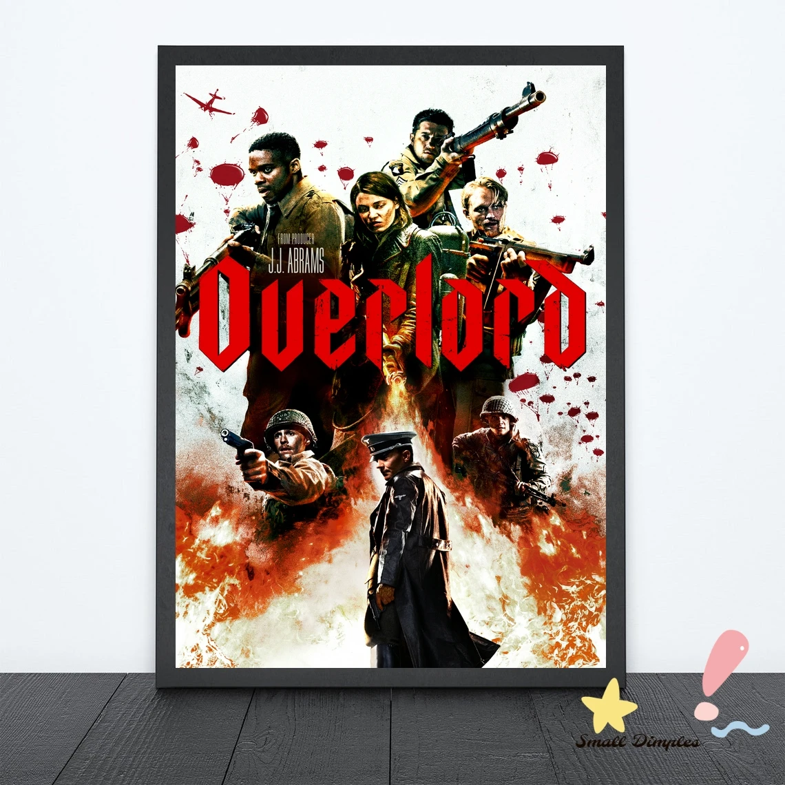 Overlord Movie Poster Canvas Art Print Home Decoration Wall Painting ( No Frame )