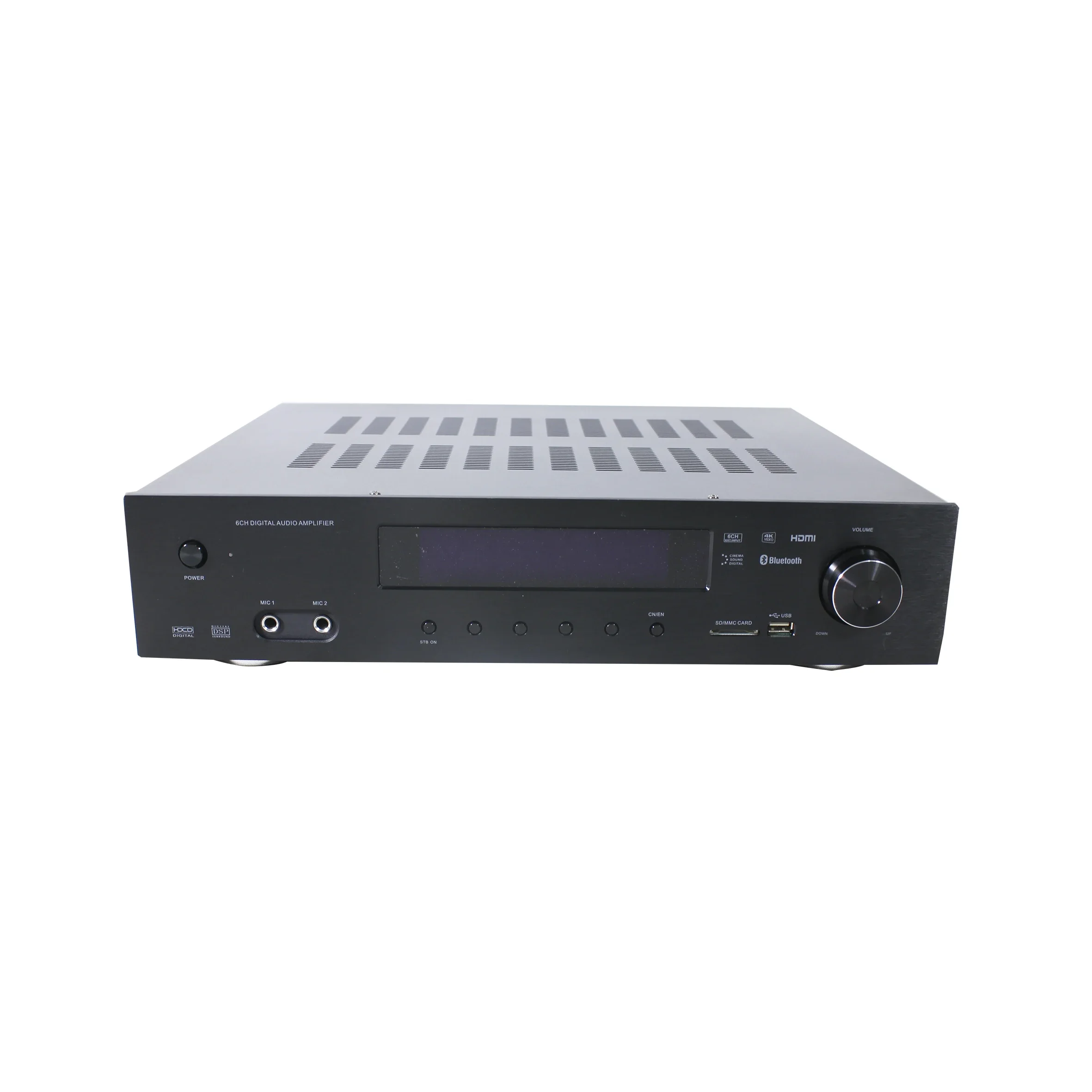 Rigid Structure Dynamic Sound 5.1 Channel Hi-fi Home Theater Digital Audio Video High Power 500W Amplifier