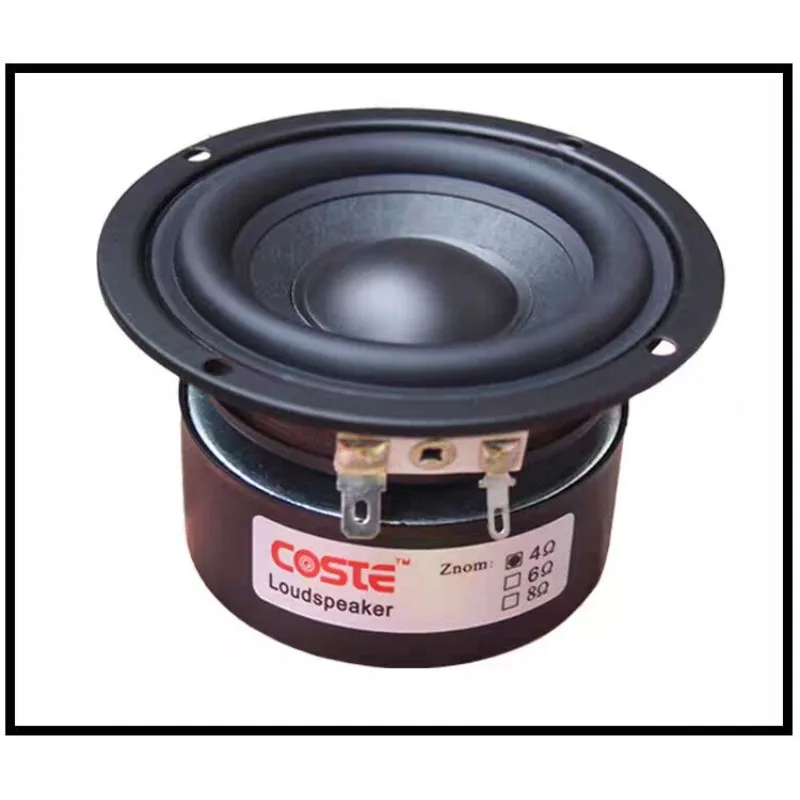 

KYYSLB 25-50WE 3-дюймовый динамик 4 8 Ом, драйвер сабвуфера для домашней аудио, высококачественный Hi-Fi3-дюймовый сабвуфер, динамик