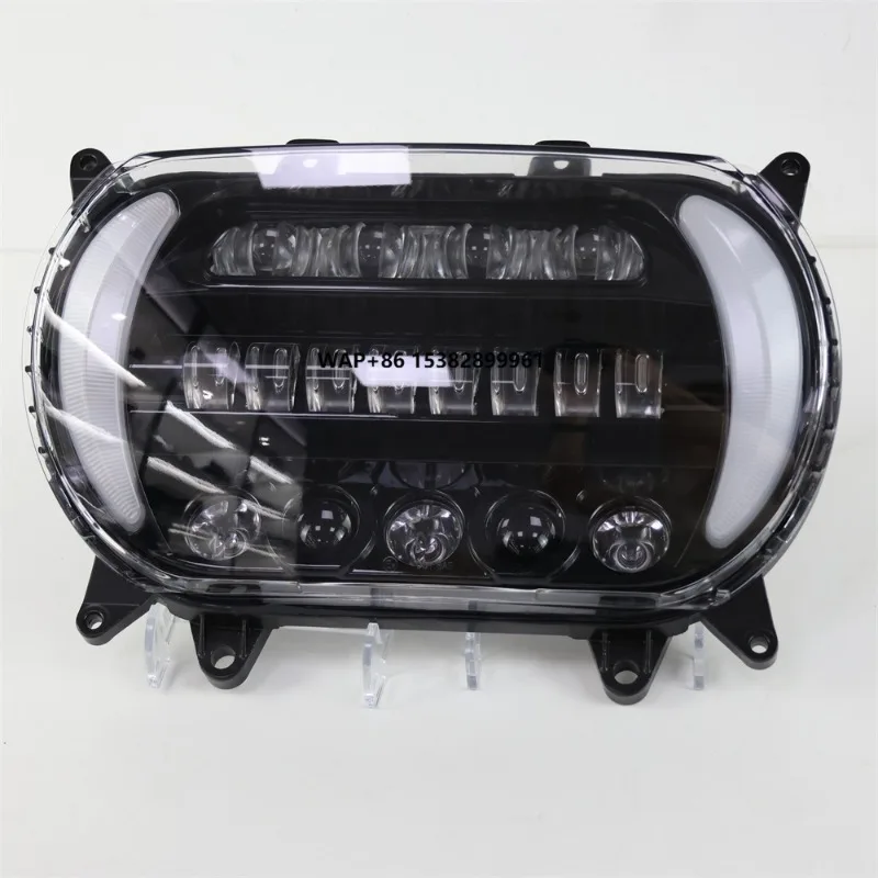 

TIYPEOR LED Motorcycle Projection Headlight DRL Turn Signal Lights for Road Glide 2015-2020 Lighting System Headlamp