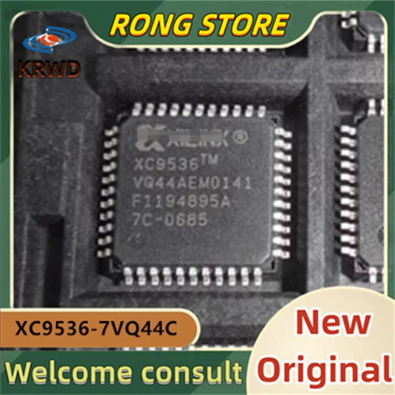 

2PCS XC9536 New and original XC9536-7VQ44C XC9536-7VQG44C QFP44