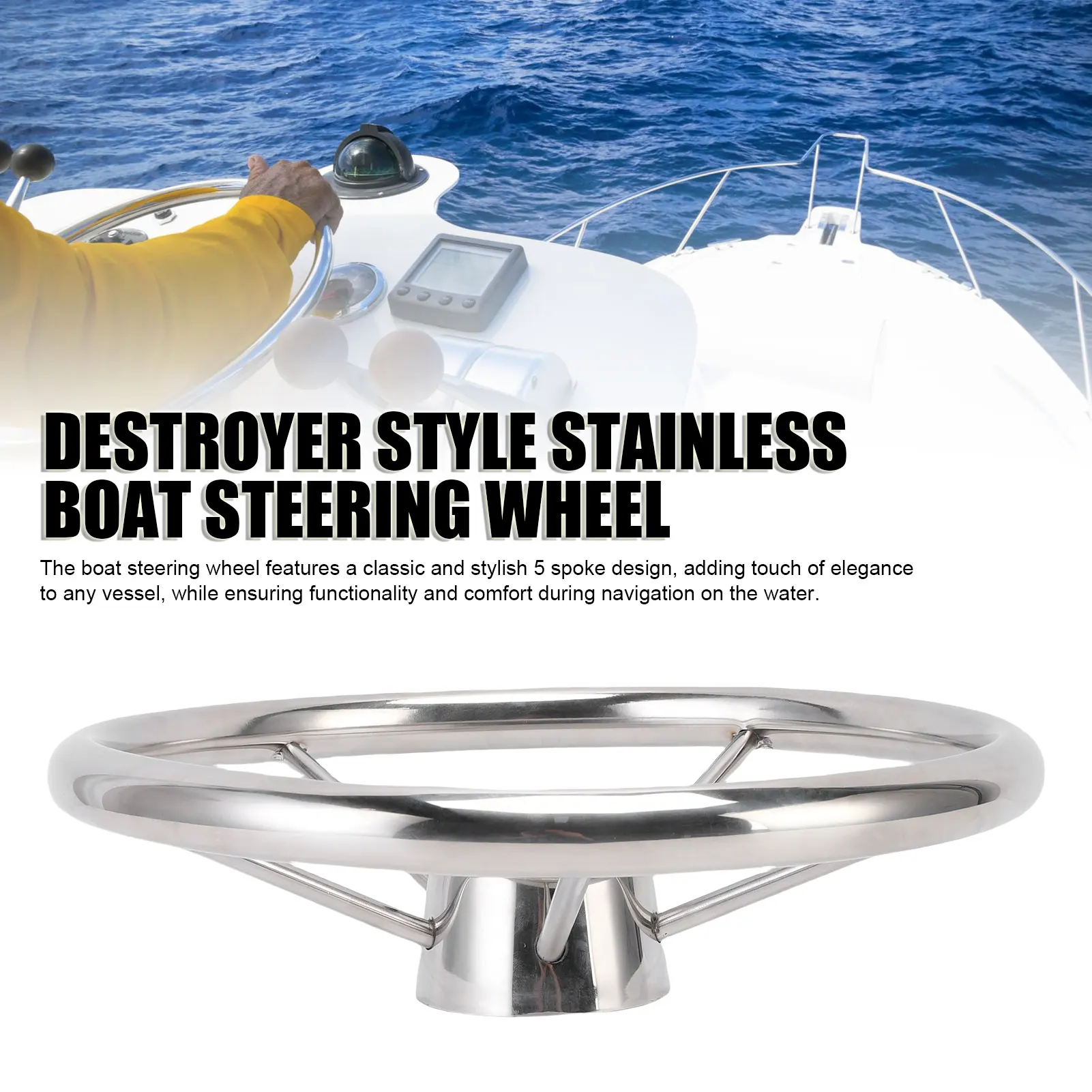 13-1-2-inch-marine-steering-wheel-stainless-boat-steering-wheel-5-spoke-25-degree-for-yacht-speedboat-pontoon