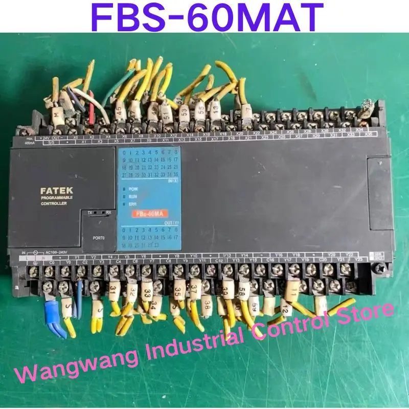 Second-hand test OK , FBS-60MAT PLC controller