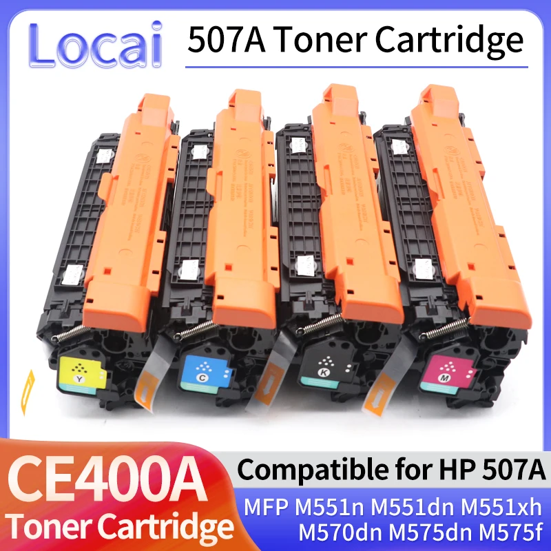 CE400A 507A Compatible for HP Laserjet Enterprise 500 Color MFP M551n M551dn M551xh M570dn M575dn M575f Printer Toner Cartridge