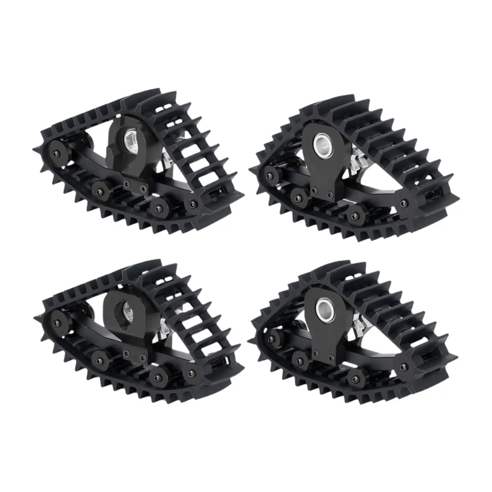 

4Pcs TRX4M Snow Tires, Professional Modification Upgrade Part, Snow Tires Set Replacement for 1/18 RC Crawler Accessories