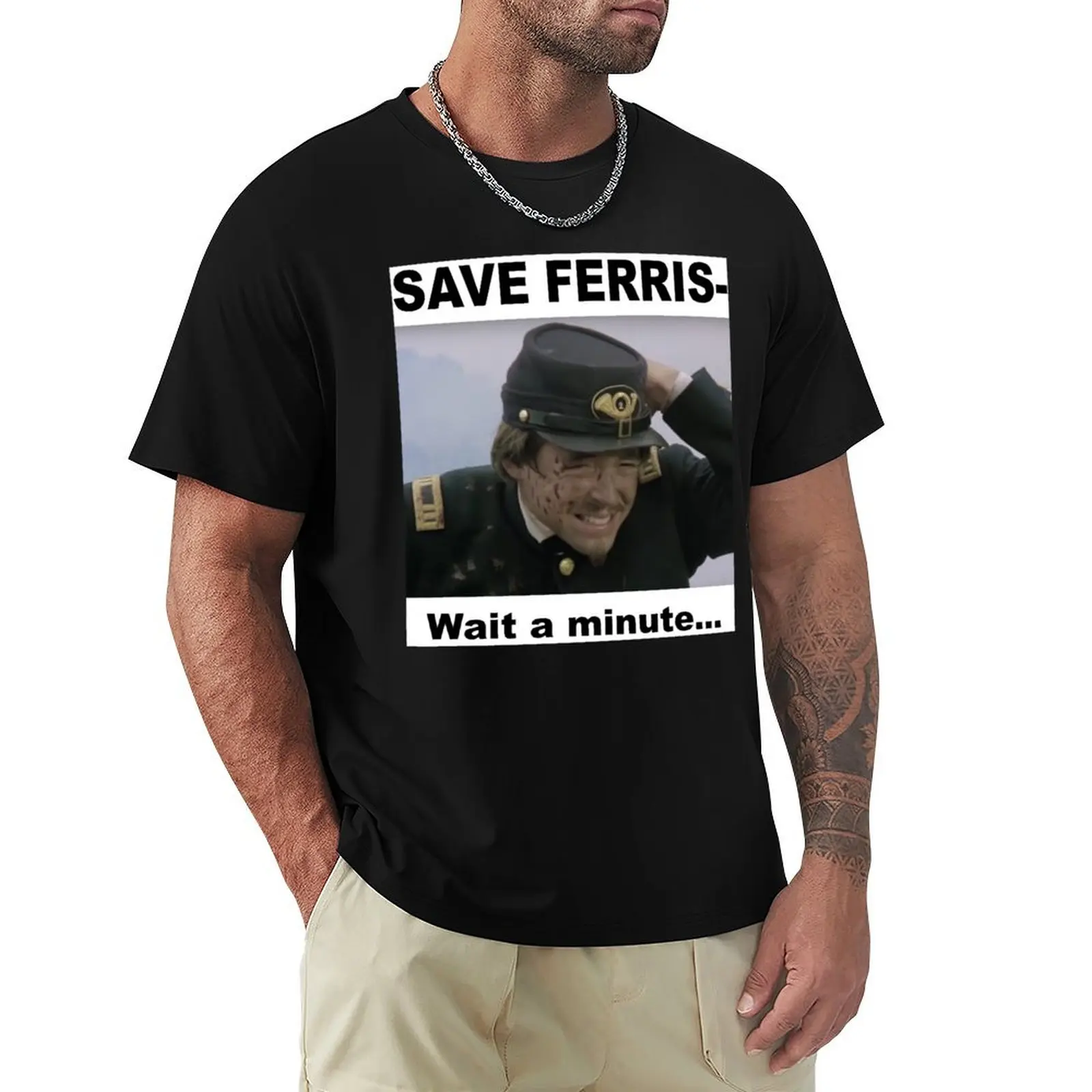 Glory-1998 SAVE FERRIS Matthew Broderick T-Shirt Performance Dry Fit T-Shirt